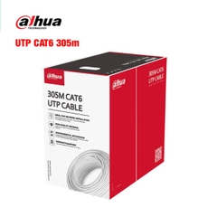Cáp mạng UTP CAT.6 305m DAHUA DH-PFM920I-6UN-CN (Vỏ màu Trắng) | Hàng chính hãng