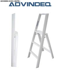 Thang nhôm ADVINDEQ AV303 (White) 3 bậc | Hàng chính hãng