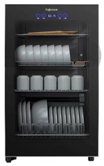 Tủ sấy chén bát gia đình Fujihome DD128 128 lít màu đen - sấy cả bình sữa cho bé