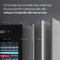Tủ sấy bát Fujihome DD220 220 lít cảm ứng, UV + Ozone - cho quán ăn và bếp văn phòng