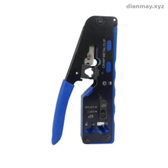 Kìm Bấm Mạng Xuyên Thấu RJ45 VegGieg V-E111 Trợ Lực, Cắt - Tuốt - Bấm