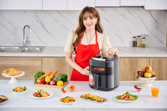 Nồi chiên không dầu gia đình Fujihome A5GG 5,5 lít cho 4–6 người
