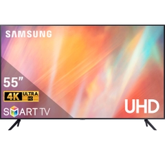 Smart Tivi Samsung 4K 55 inch 55AU7700 UHD Mới 2025 | Hàng chính hãng