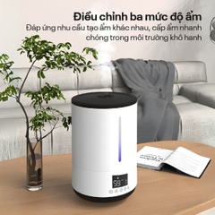 Máy tạo ẩm siêu âm Fujihome HM06E 6L cảm ứng, remote – êm cho phòng ngủ