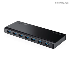 Hub USB 3.0 7 cổng sạc nhanh TP-Link UH700 chống sốc điện - Bàn làm việc cần kết nối nhiều thiết bị USB và sạc nhanh điện thoại