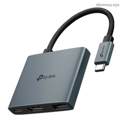Hub USB Type-C 3 cổng TP-Link UH3020C HDMI 4K, PD 100W - Laptop, MacBook, máy tính bảng cần mở rộng cổng kết nối khi làm việc