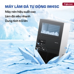 Máy làm đá viên Fujihome IM45C 40kg mỗi ngày có lõi lọc UF