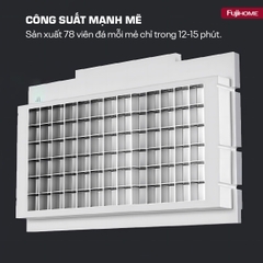 Máy làm đá công suất lớn Fujihome IM70C 70kg/ngày, ngăn chứa 18kg