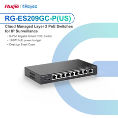 Switch POE 9 cổng RUIJIE REYEE RG-ES209GC-P | Hàng chính hãng