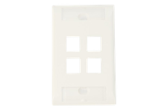 Mặt nạ 4 port Faceplate Kit COMMSCOPE (1-2111011-3) | Hàng chính hãng