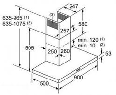 Máy Hút Mùi Bosch DWB77IM50 Kích Thước 75cm | Hàng chính hãng