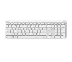 Bàn phím Bluetooth Logitech K950 màu trắng (920-012444) – mỏng nhẹ, gõ êm cho góc làm việc tại nhà