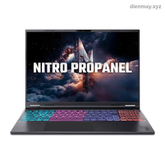 Laptop Gaming Acer Nitro ProPanel AN16S-61-R7ZJ NH.QXFSV.002 (Ryzen AI 7 350/16GB/512GB/RTX 5060 8GB/16" 2K+ 180Hz/Windows 11) Đen