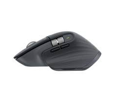 Chuột Bluetooth Logitech MX Master 3S Graphite – click êm, cuộn siêu nhanh cho làm việc tại nhà và văn phòng