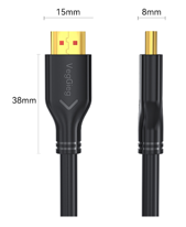 HDTV 2.0 M/M Cable 1.5m - V-H107 | Hàng chính hãng