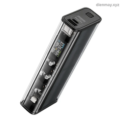 Pin Sạc Dự Phòng Shargeek 140 Đen 20000mAh - Sạc Được Laptop, MacBook