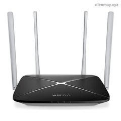 Router Wi-Fi Mercusys AC12 AC1200 băng tần kép - Gia đình, căn hộ nhỏ cần Wi-Fi ổn định cho nhiều thiết bị