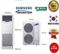 Điều hòa tủ đứng Samsung 36.000BTU 1 chiều inverter AC036KNPDEC/SV | Hàng chính hãng