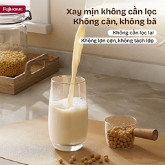 Máy làm sữa hạt Fujihome SM01B cối thủy tinh 1,75 lít – 15 món cho nhà đông người