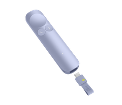 Bút thuyết trình Logitech Spotlight 2 màu tím nhạt 910-007676 nhẹ 52,5 g
