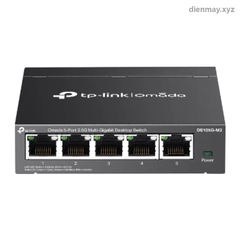 Switch 5 cổng 2.5G TP-Link Omada DS105G-M2 cắm là chạy - Văn phòng, gia đình cần mở rộng cổng mạng đơn giản, cắm là chạy