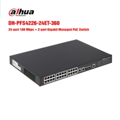 Switch PoE 24 cổng DAHUA DH-PFS4226-24ET-360 | Hàng chính hãng