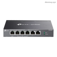 Switch PoE 6 cổng Gigabit TP-Link Omada DS106GPP PoE++ - Văn phòng, cửa hàng cần cấp PoE cho camera và access point, cắm là chạy