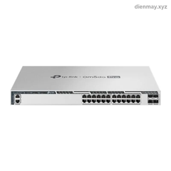 Switch PoE++ L3 Omada Pro S6500-24MPP4Y 24 cổng 2.5G + 4 cổng 25G - Văn phòng, trường học cần cấp PoE++ cho access point Wi-Fi 7 và camera