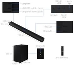 Loa thanh Samsung Soundbar HW-B650 - 430W | Hàng chính hãng