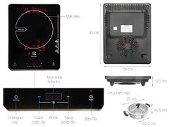 Bếp từ Đơn Electrolux ETD29MKC | Hàng chính hãng