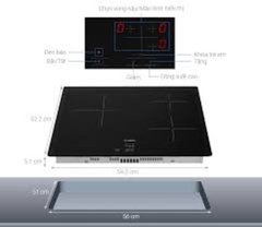 Bếp Từ Bosch PUC61KAA5E 3 VÙNG NẤU PUC61KAA5E | Hàng chính hãng