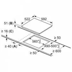 BẾP TỪ BOSCH PUJ61RBB5E - MADE IN SPAIN - PUJ61RBB5E | Hàng chính hãng