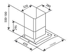 Máy hút mùi kính cong cảm ứng Canzy CZ MLH870 | Hàng chính hãng