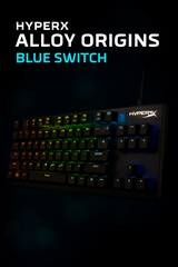 BÀN PHÍM CƠ HYPERX ALLOY ORIGINS BLUE SWITCH