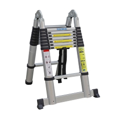 Thang nhôm rút chữ A 5m SUMO ADT808B | Hàng chính hãng