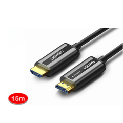 Cáp HDMI 2.0 sợi quang 15m Ugreen 50215 hỗ trợ 4K/60Hz cao cấp | Hàng chính hãng