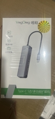 Cổng chuyển đổi TypeC V-TC05R VEGGIEG | Hàng chính hãng