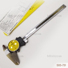 Thước cặp đồng hồ Mitutoyo 505-731 (0 - 200mm)