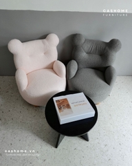 THANH LÝ - GHẾ BÉ BÁNH GẤU - Xám