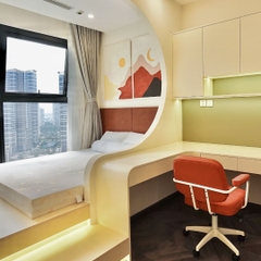 THANH LÝ - GHẾ XOAY BÔNG SÒ - Cam