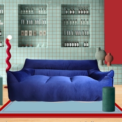 GHẾ LƯỜI CHUPPY 3 CHỖ