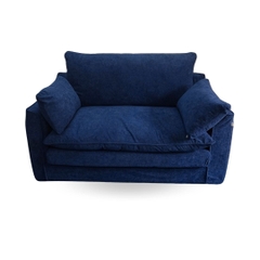 THANH LÝ- SOFA MÂY BỒNG 1m6 - XANH ĐẬM