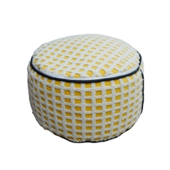 THANH LÝ- CHUPPY ĐƠN - Đôn Kẹo Xốp - Caro vàng - Tiêu chuẩn