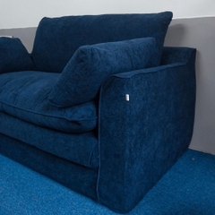 THANH LÝ- SOFA MÂY BỒNG 1m6 - XANH ĐẬM