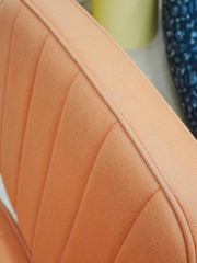 THANH LÝ - GHẾ XOAY BÔNG SÒ - Cam