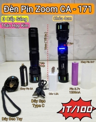 Đèn pin cầm tay tiện lợi CA171
