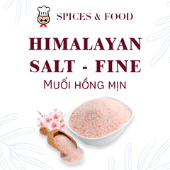 Muối hồng mịn - Himalayan salt - fine