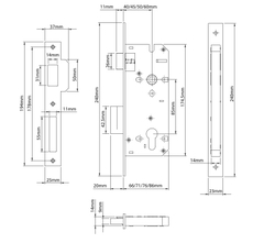 Thân khóa A2 Sweden