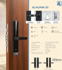 Khóa thông minh A2 Sweden Alpha 30 MB