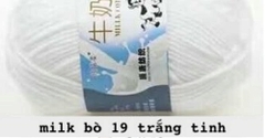 Milk bò màu trơn